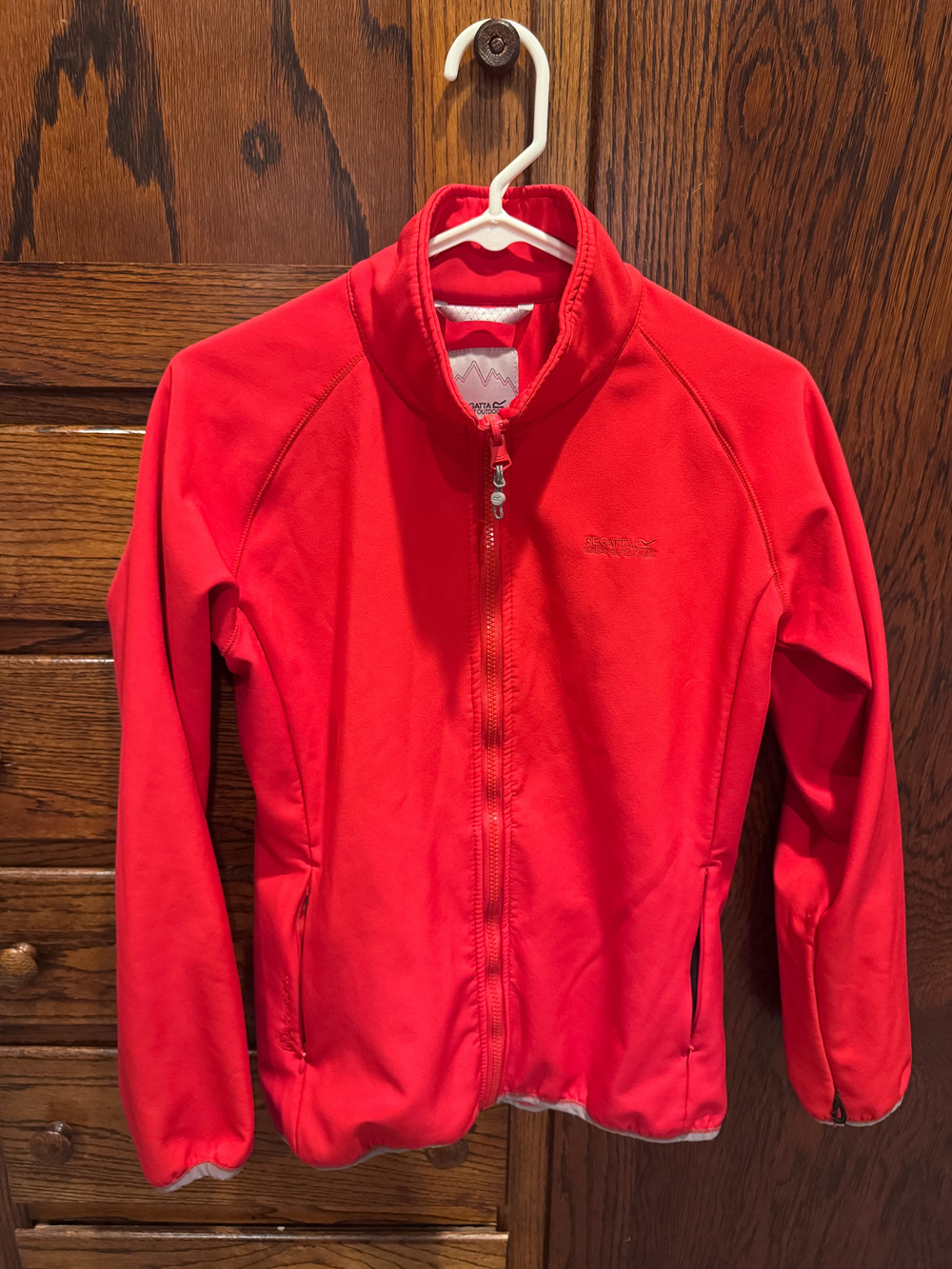 Regatta Great Outdoors Red Fleece Jacket Womens Size 12
